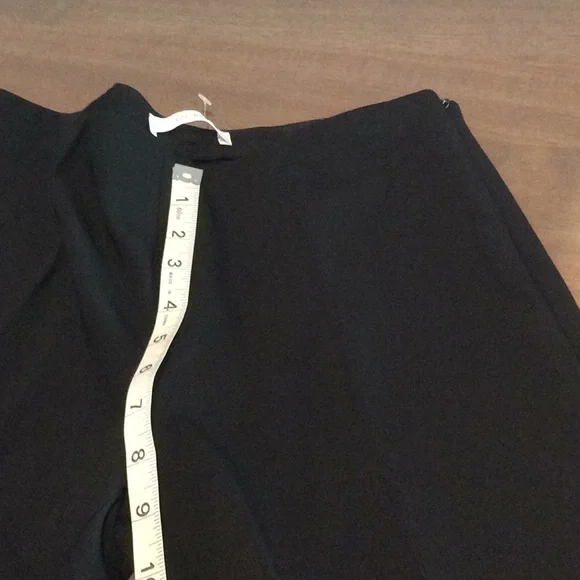 THE ROW Black Flare Pants Sz 0